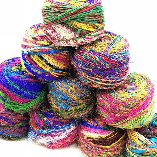 Recycled Silk Yarn Spice Market