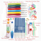 Handmade Crochet Tool Set with Storage Bag