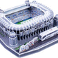 3D Football Stadium Jigsaw Building Model