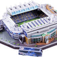 3D Football Stadium Jigsaw Building Model