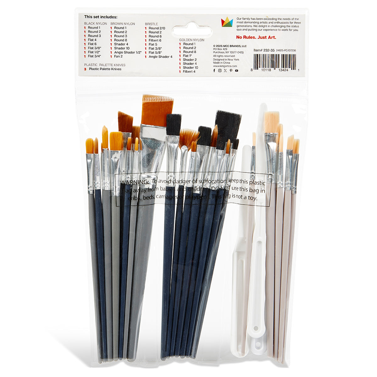 35-Piece Studio Brush Set