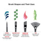 35-Piece Studio Brush Set