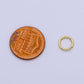 24K Gold Filled Jump Rings 5-8mm