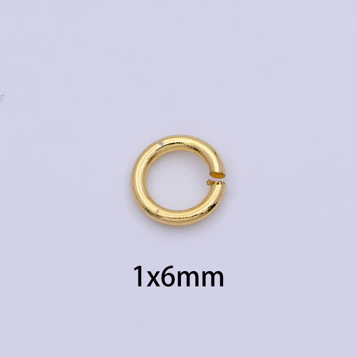 24K Gold Filled Jump Rings 5-8mm