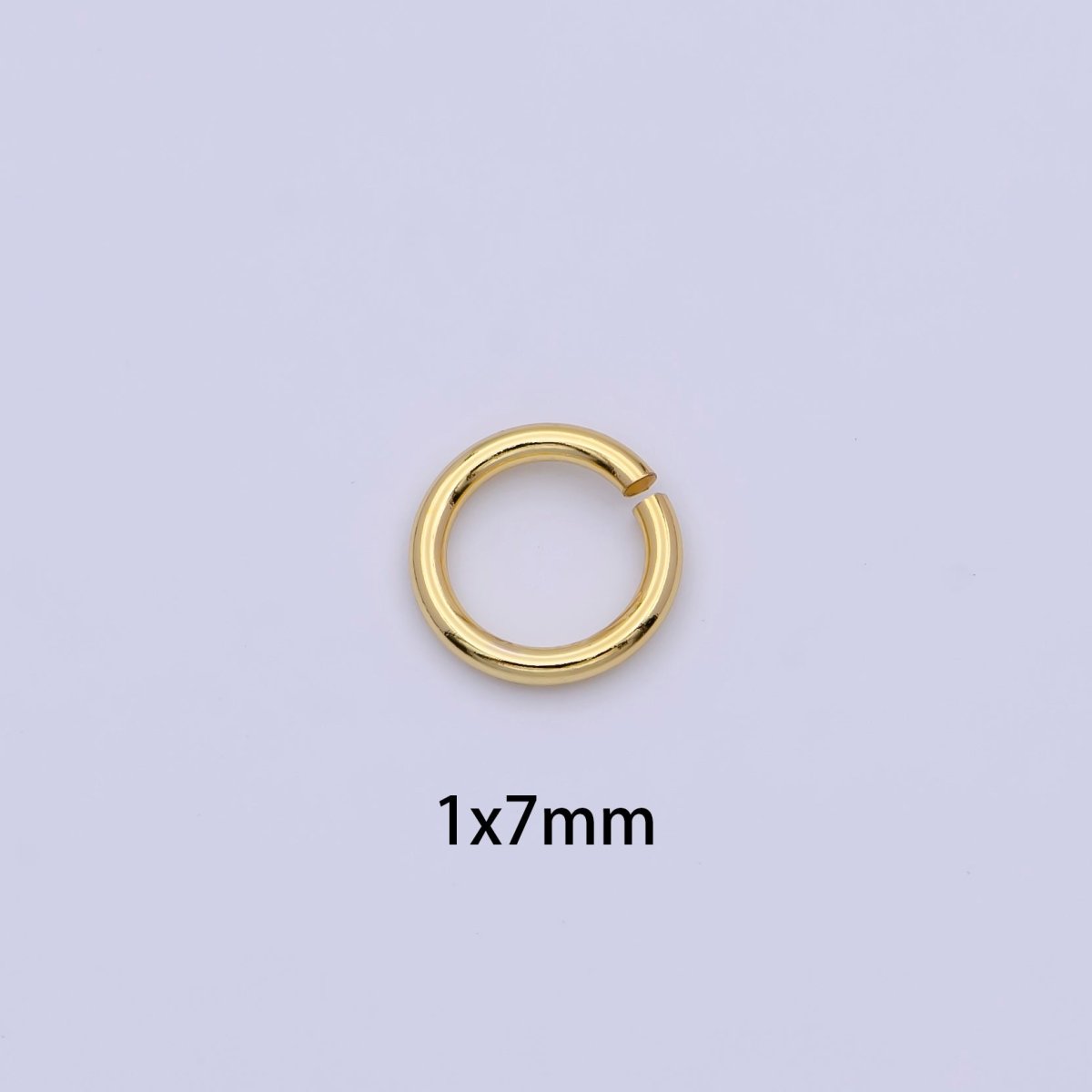 24K Gold Filled Jump Rings 5-8mm
