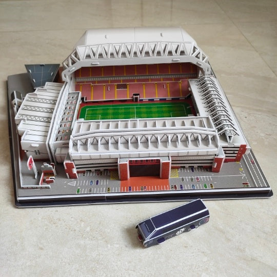 3D Football Stadium Jigsaw Building Model