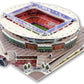 3D Football Stadium Jigsaw Building Model
