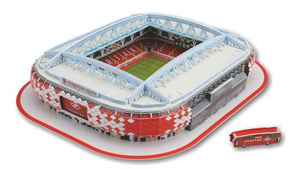 3D Football Stadium Jigsaw Building Model