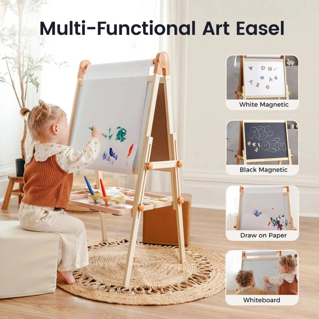 Caramel Magnetic Easel for Kids