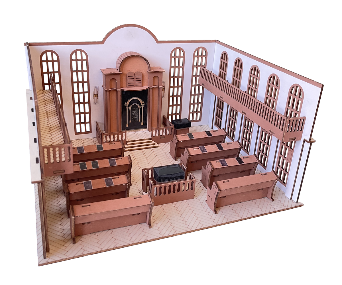 3D Wooden Shul Puzzle