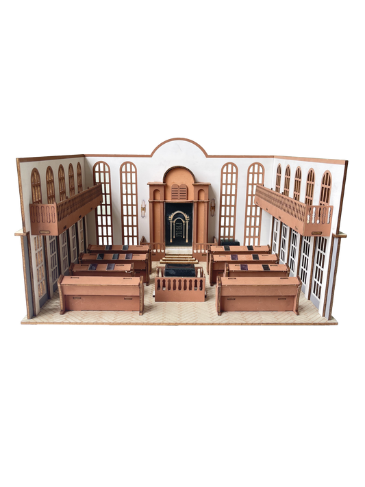 3D Wooden Shul Puzzle