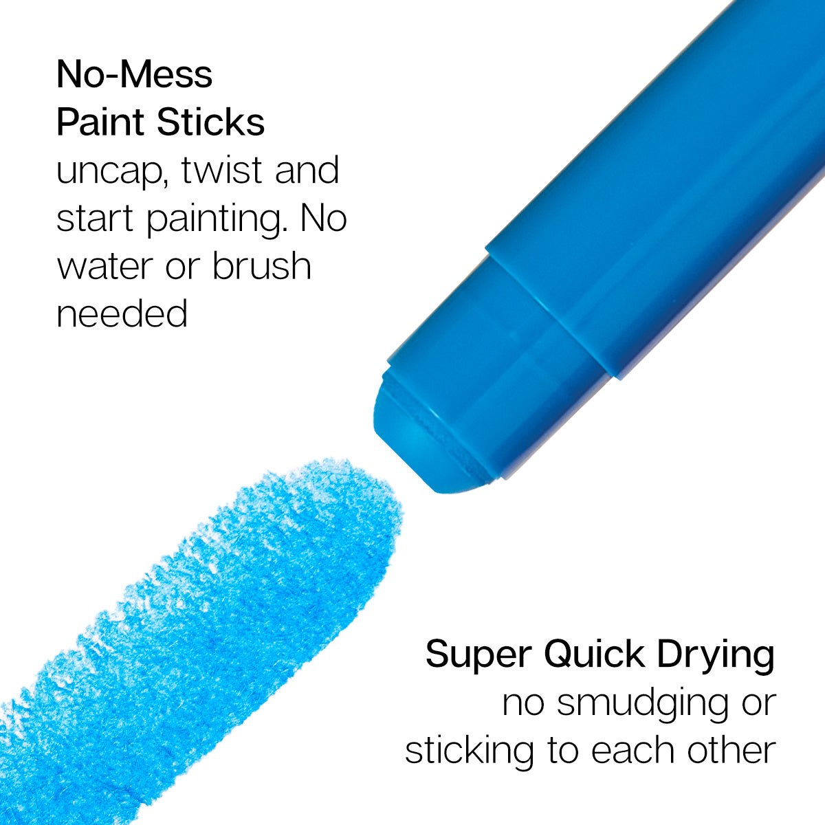 60-Color Tempera Paint Sticks