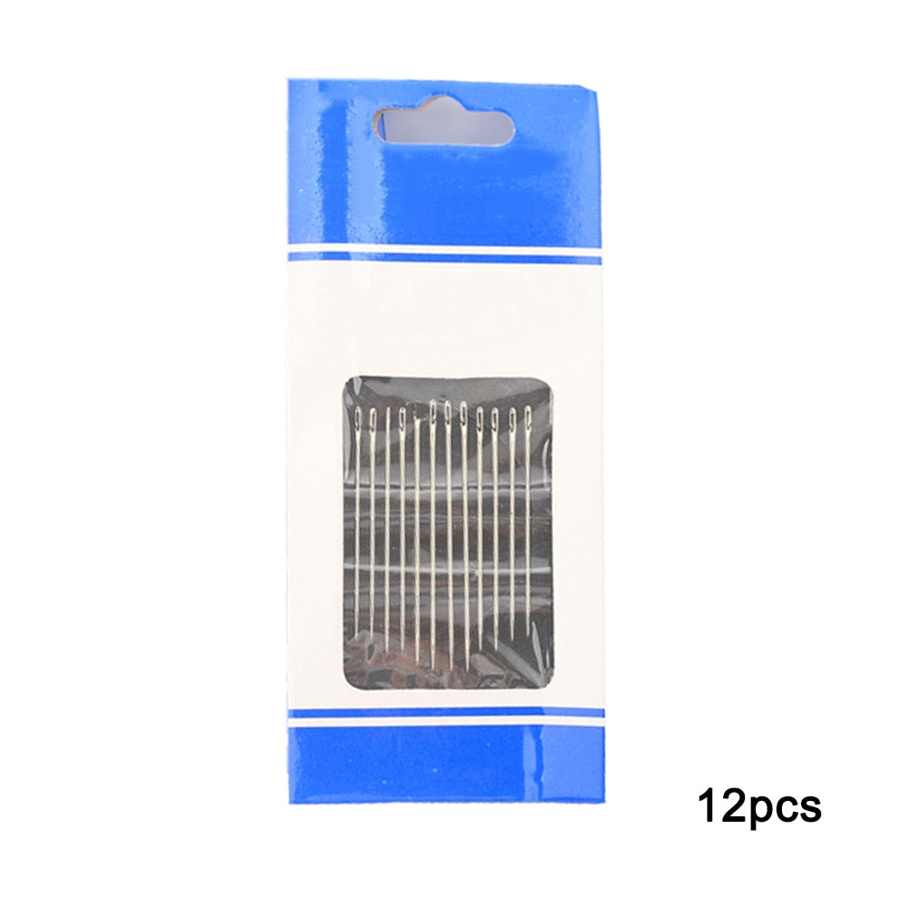 12-Piece One-Second Hand Sewing Needle Set