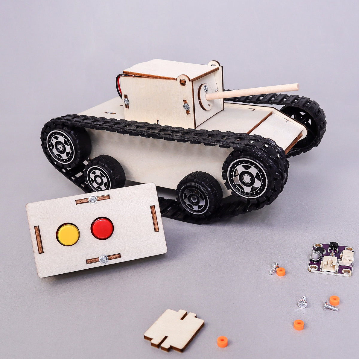 Remote-Controlled Tank DIY STEM Kit