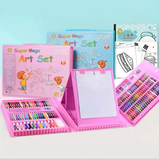 208-Piece All-in-One Art Supplies Set