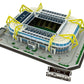 3D Football Stadium Jigsaw Building Model