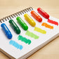 60-Color Tempera Paint Sticks