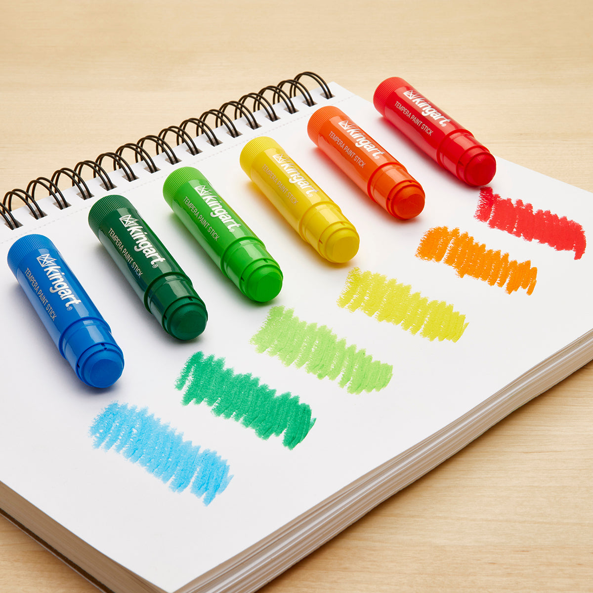 60-Color Tempera Paint Sticks