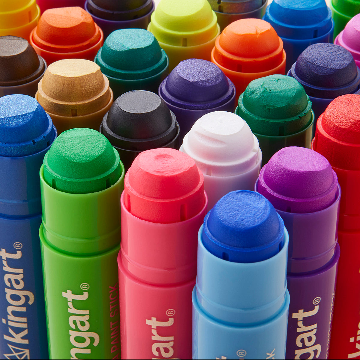 60-Color Tempera Paint Sticks