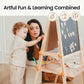 Caramel Magnetic Easel for Kids