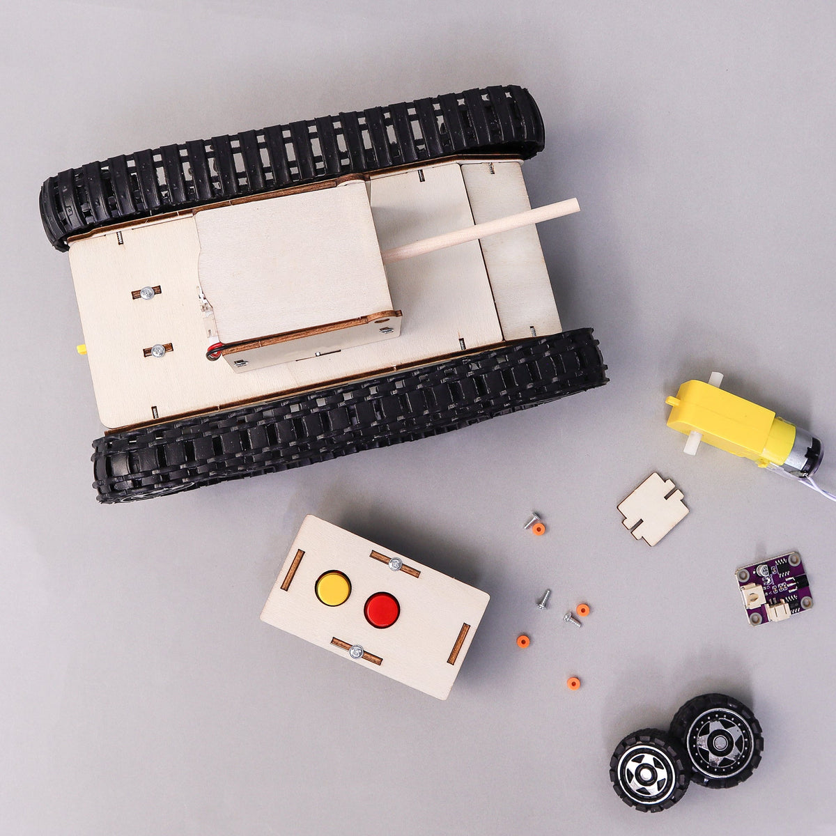 Remote-Controlled Tank DIY STEM Kit