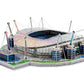 3D Football Stadium Jigsaw Building Model