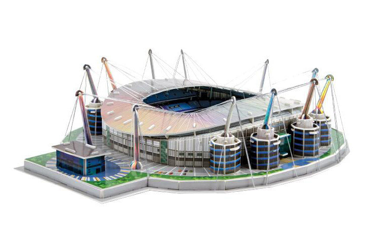 3D Football Stadium Jigsaw Building Model