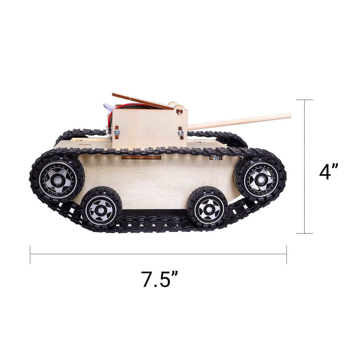 Remote-Controlled Tank DIY STEM Kit