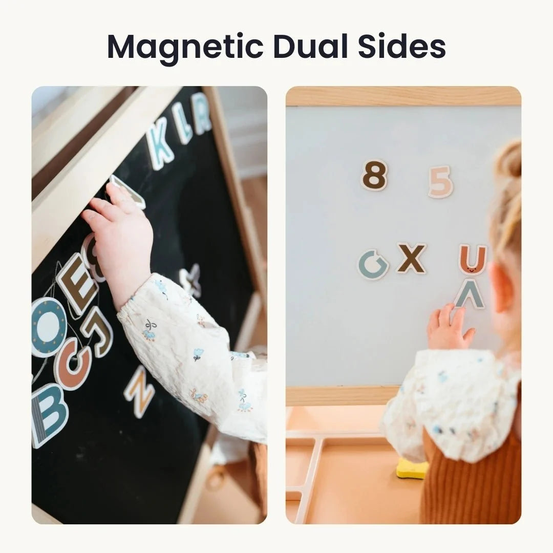 Caramel Magnetic Easel for Kids
