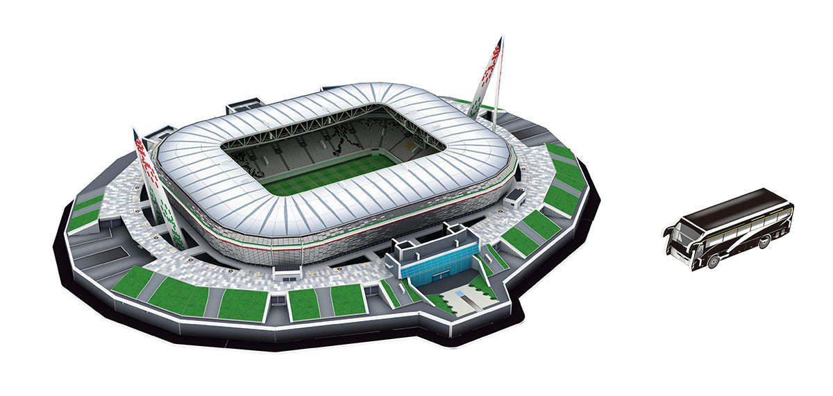 3D Football Stadium Jigsaw Building Model