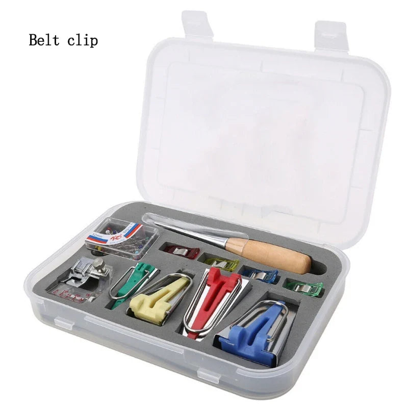 16-Piece Electric Sewing Bias Tape Kit