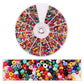 2000-Piece Glass Seed Beads Jewelry Set