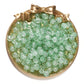 8mm Glass Crackle Spacer Beads