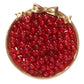 8mm Glass Crackle Spacer Beads
