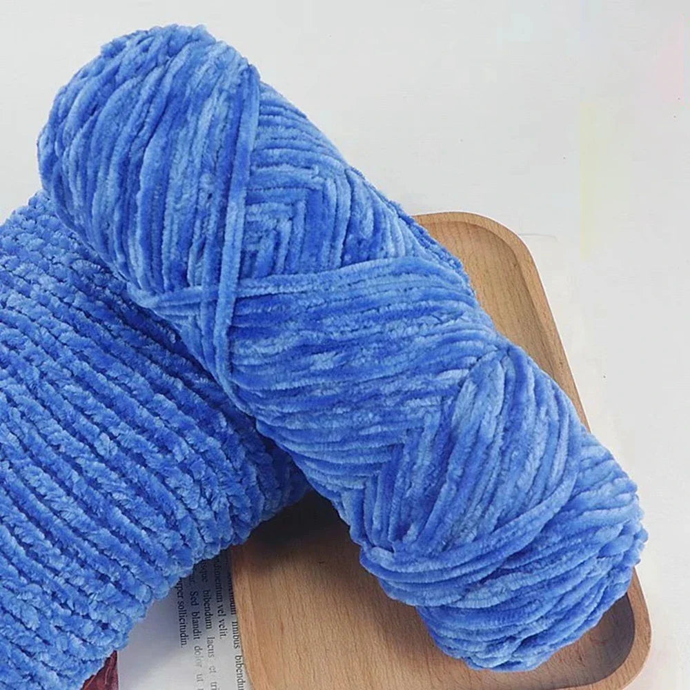 95g Chenille Soft Velvet Yarn