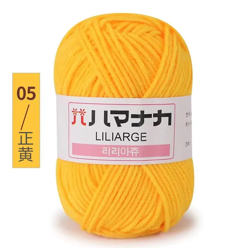 Soft Cotton Velvet Baby Knitting Yarn