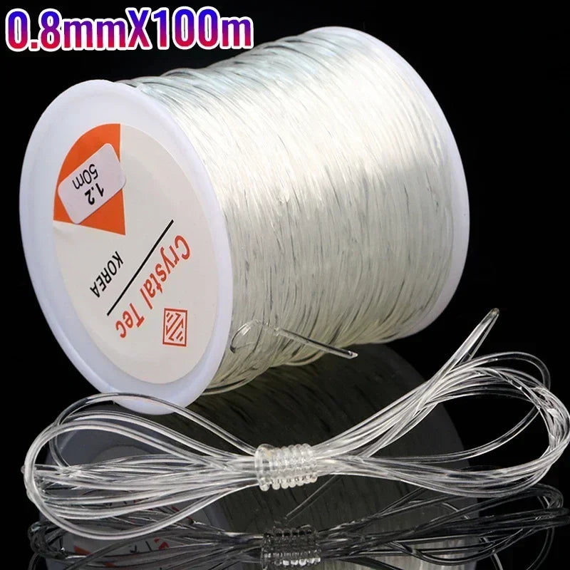 Strong Clear Elastic Stretch Jewelry Cord