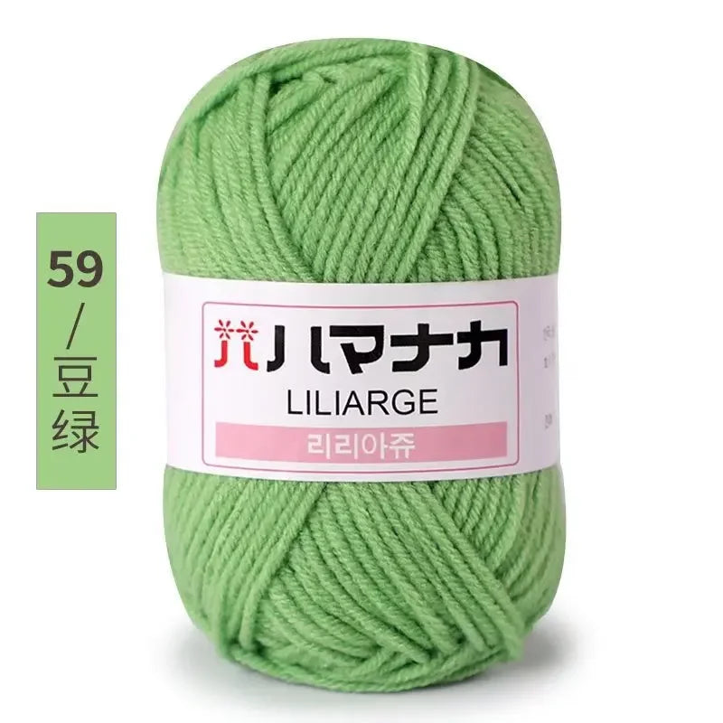 Soft Cotton Velvet Baby Knitting Yarn