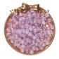8mm Glass Crackle Spacer Beads