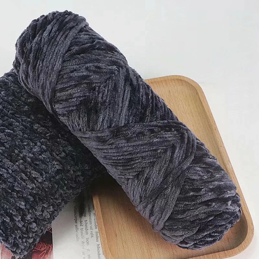 95g Chenille Soft Velvet Yarn