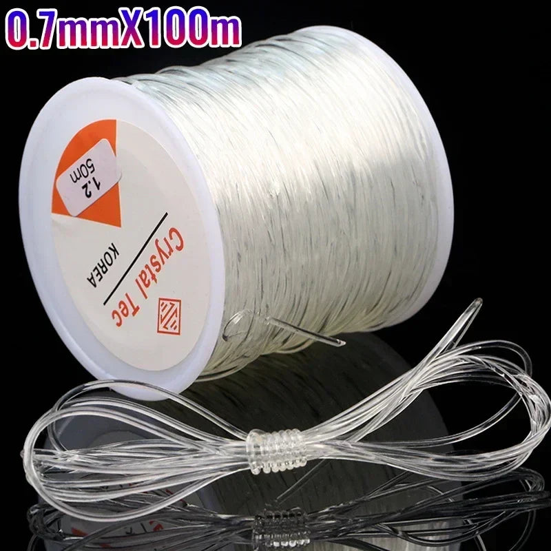 Strong Clear Elastic Stretch Jewelry Cord