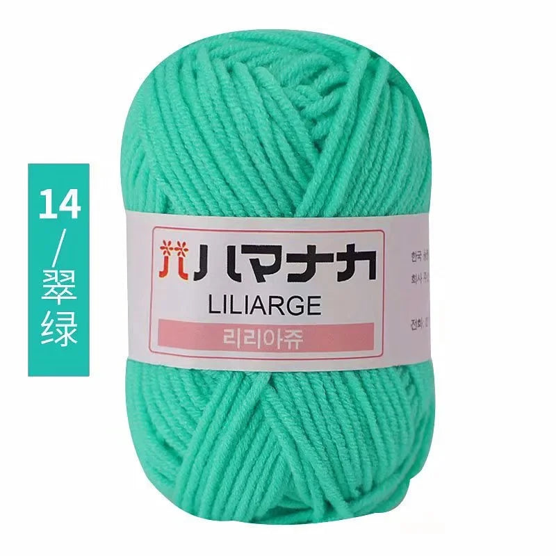 Soft Cotton Velvet Baby Knitting Yarn
