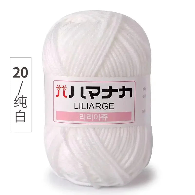 Soft Cotton Velvet Baby Knitting Yarn