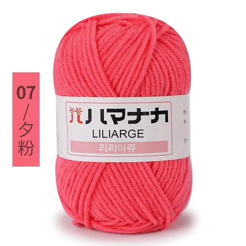 Soft Cotton Velvet Baby Knitting Yarn