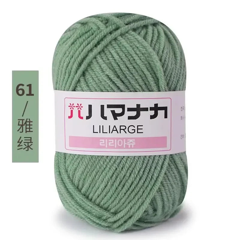 Soft Cotton Velvet Baby Knitting Yarn