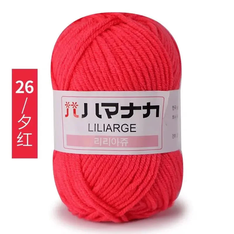 Soft Cotton Velvet Baby Knitting Yarn