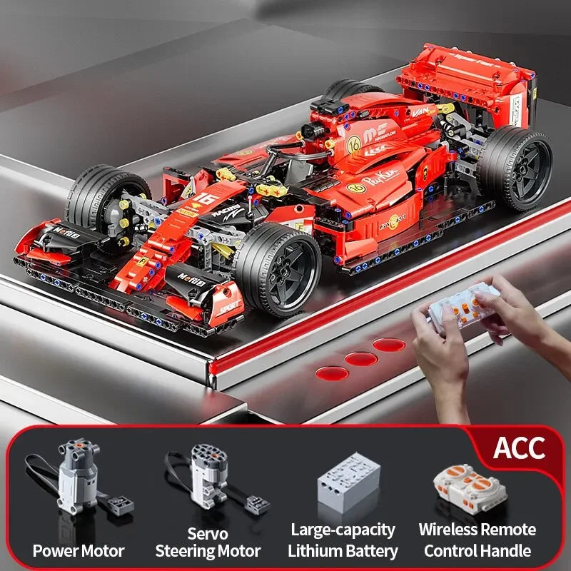 1280-Piece Technical Racing Sports Car Building Set