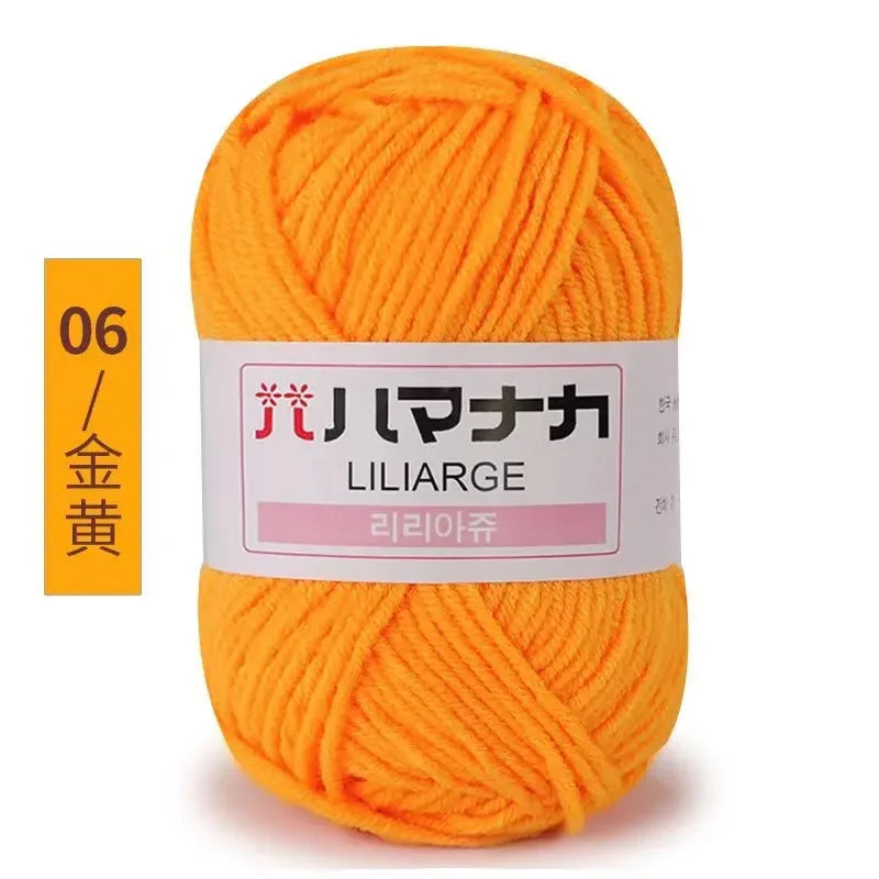 Soft Cotton Velvet Baby Knitting Yarn