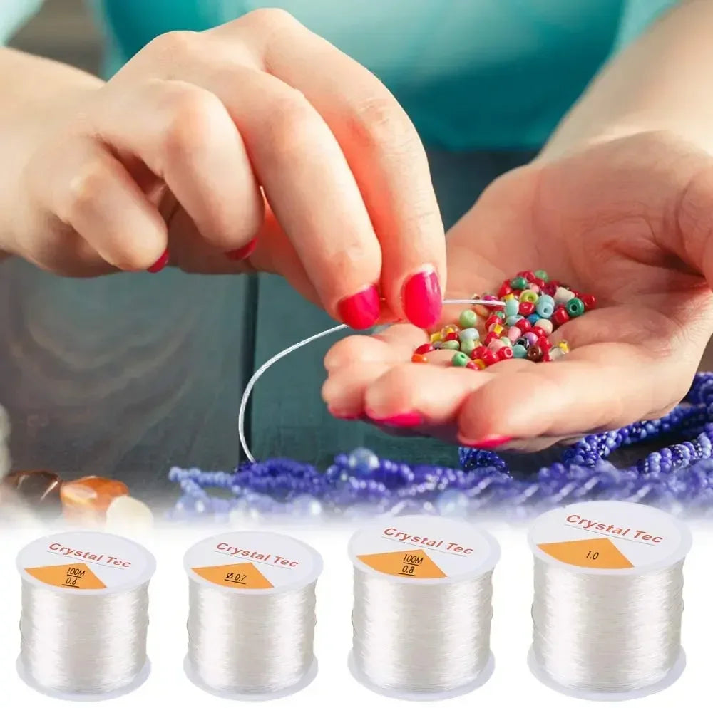 Strong Clear Elastic Stretch Jewelry Cord