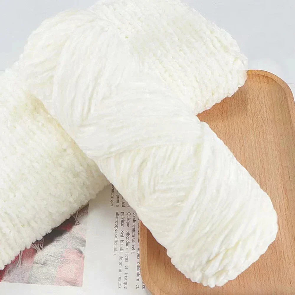 95g Chenille Soft Velvet Yarn